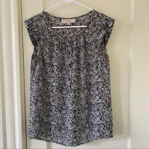 Loft Short Sleeve Blouse